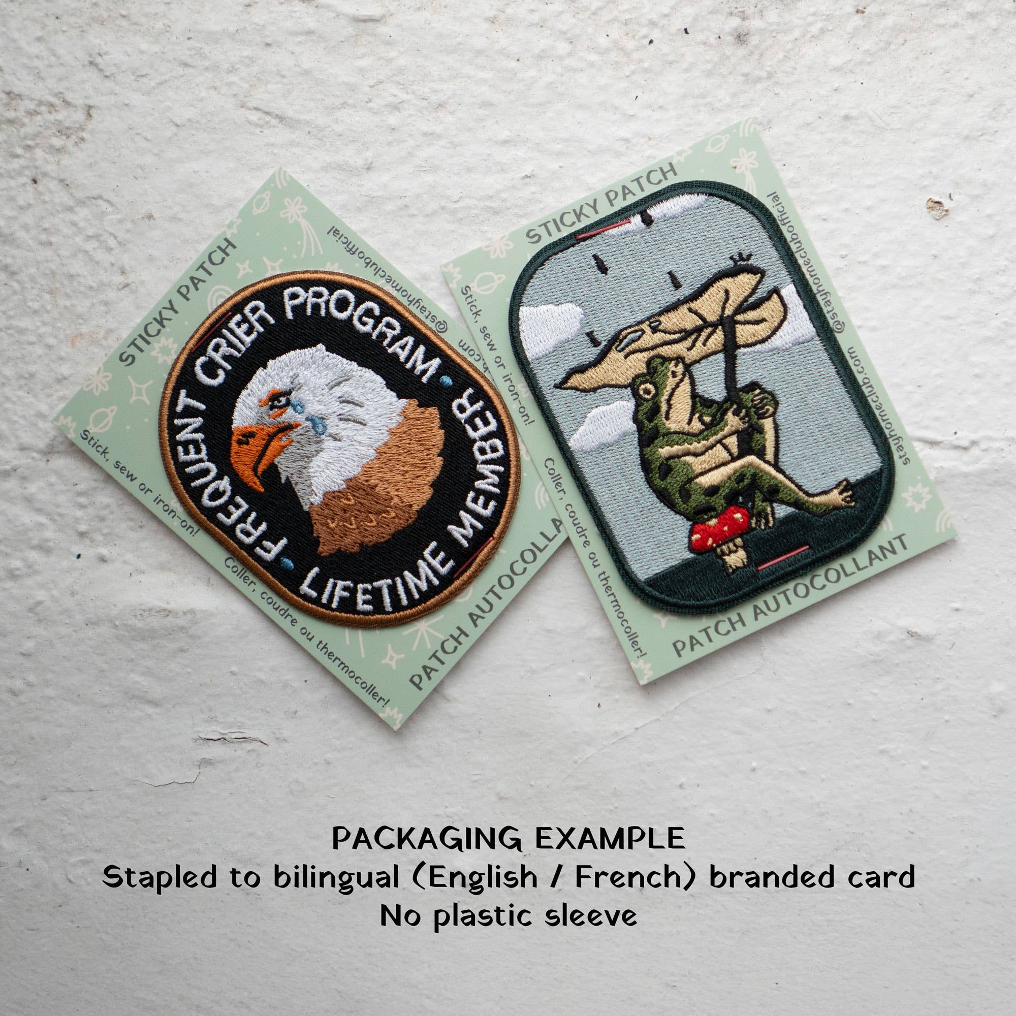 Scram Felt Sticky Patch