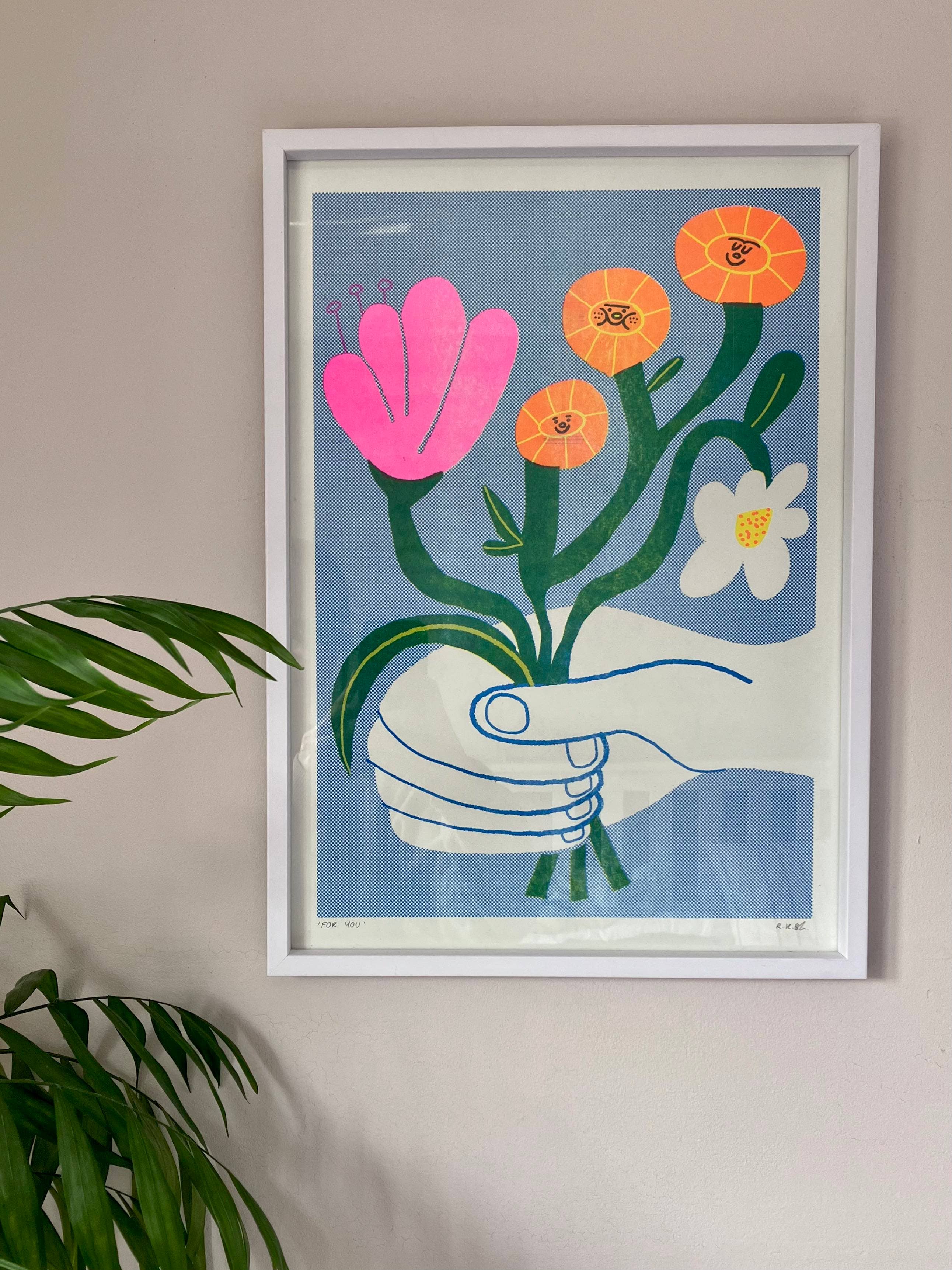 For You A3 Riso Print