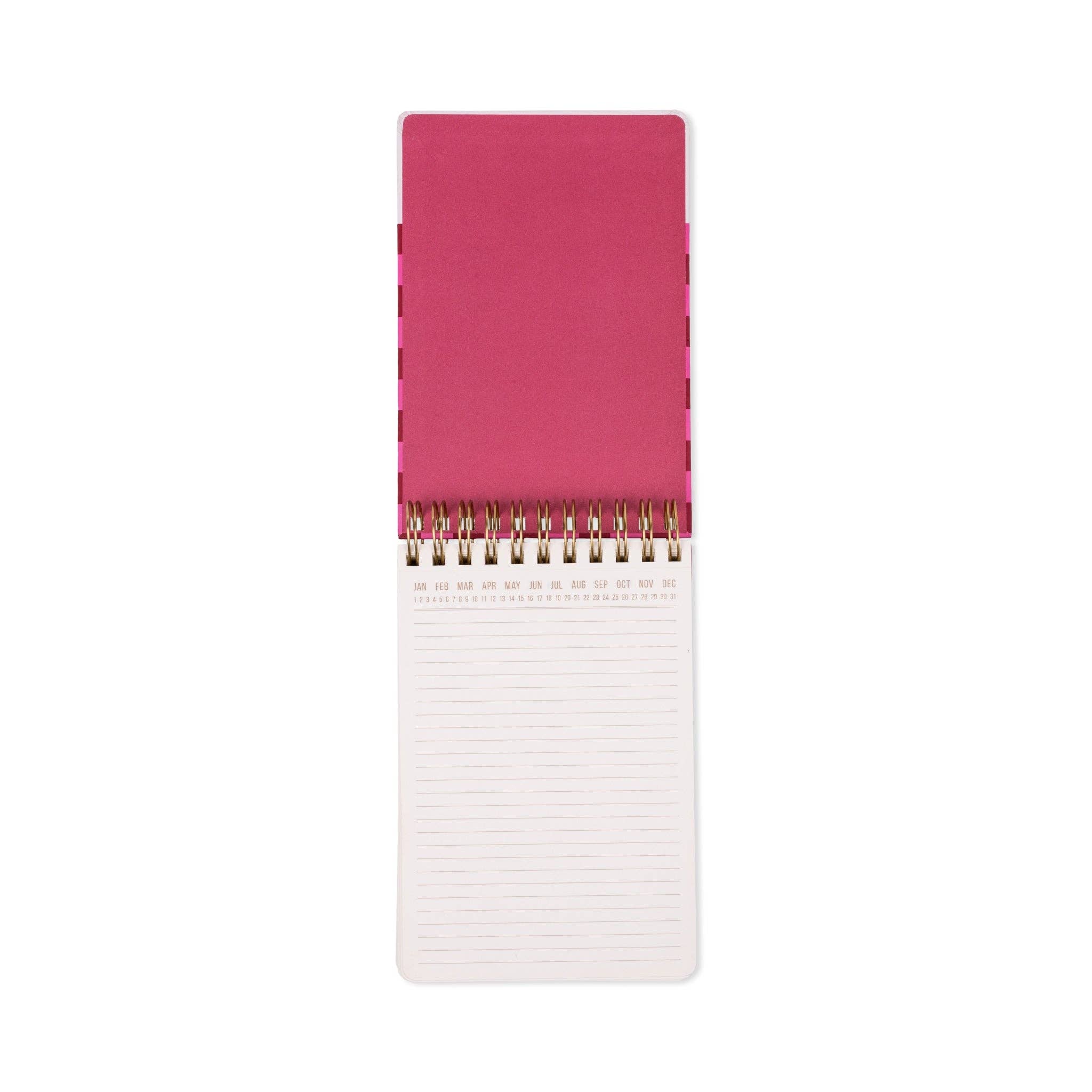 Large Chunky Notepad - Burgundy & Pink