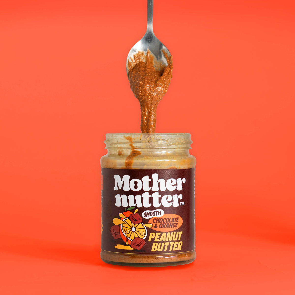 Mothernutter Smooth Chocolate & Orange Peanut Butter