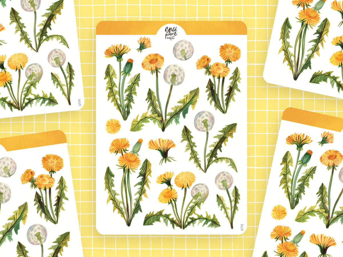 Dandelions Sticker Sheet