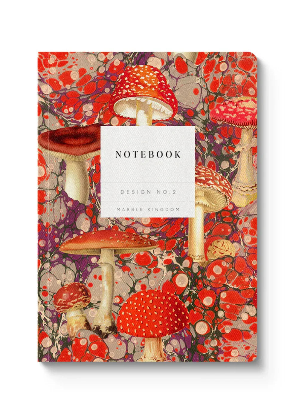 Marble Fungi Premium Paperback Notebook