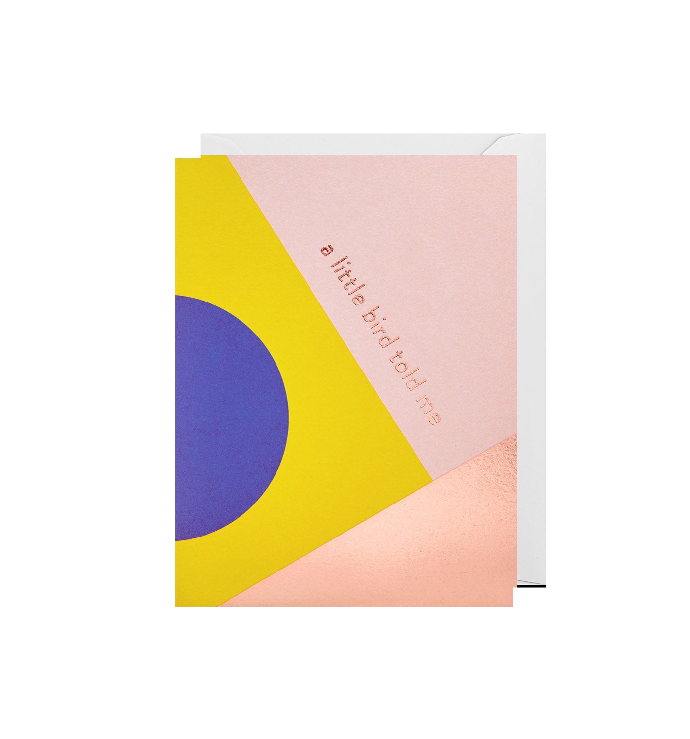 A Little Bird Told Me Mini Card