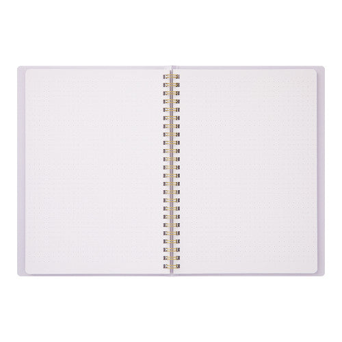 Ring Notebook Dot Grid A5 - Purple