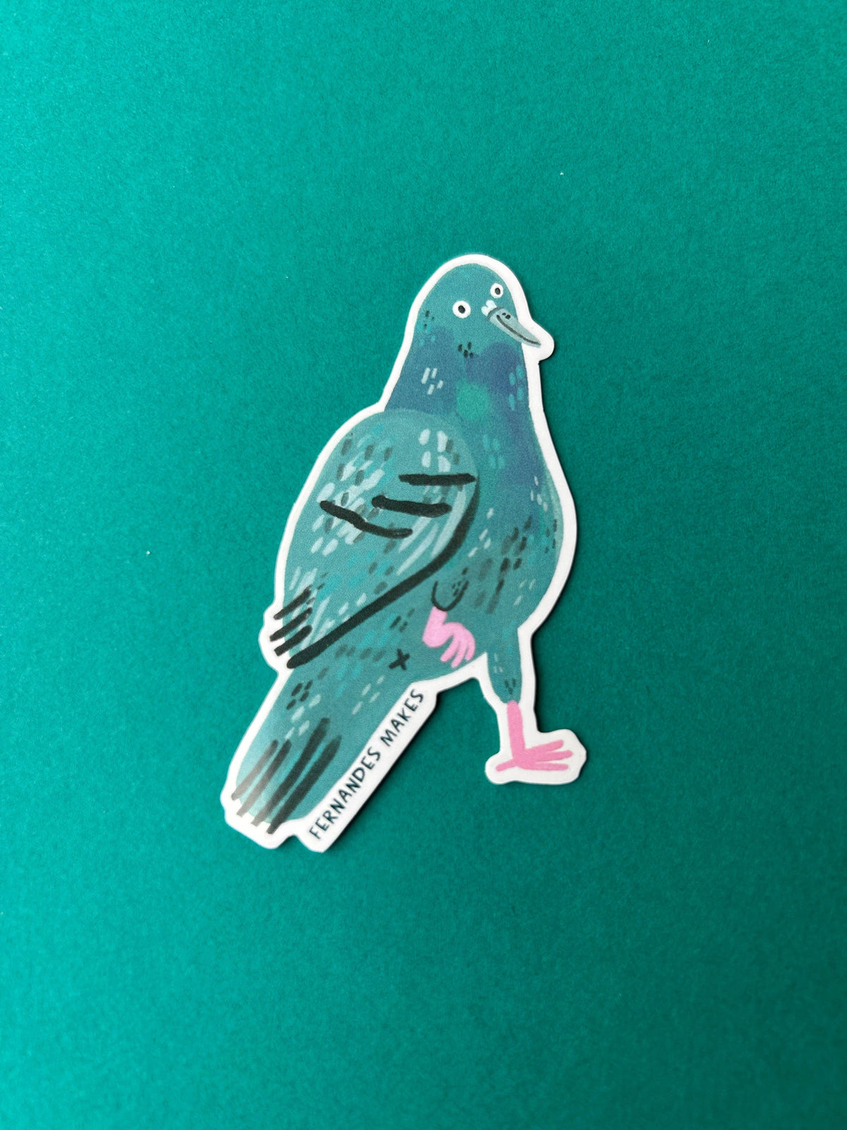 Pigeon Vinyl Stickers: Skye