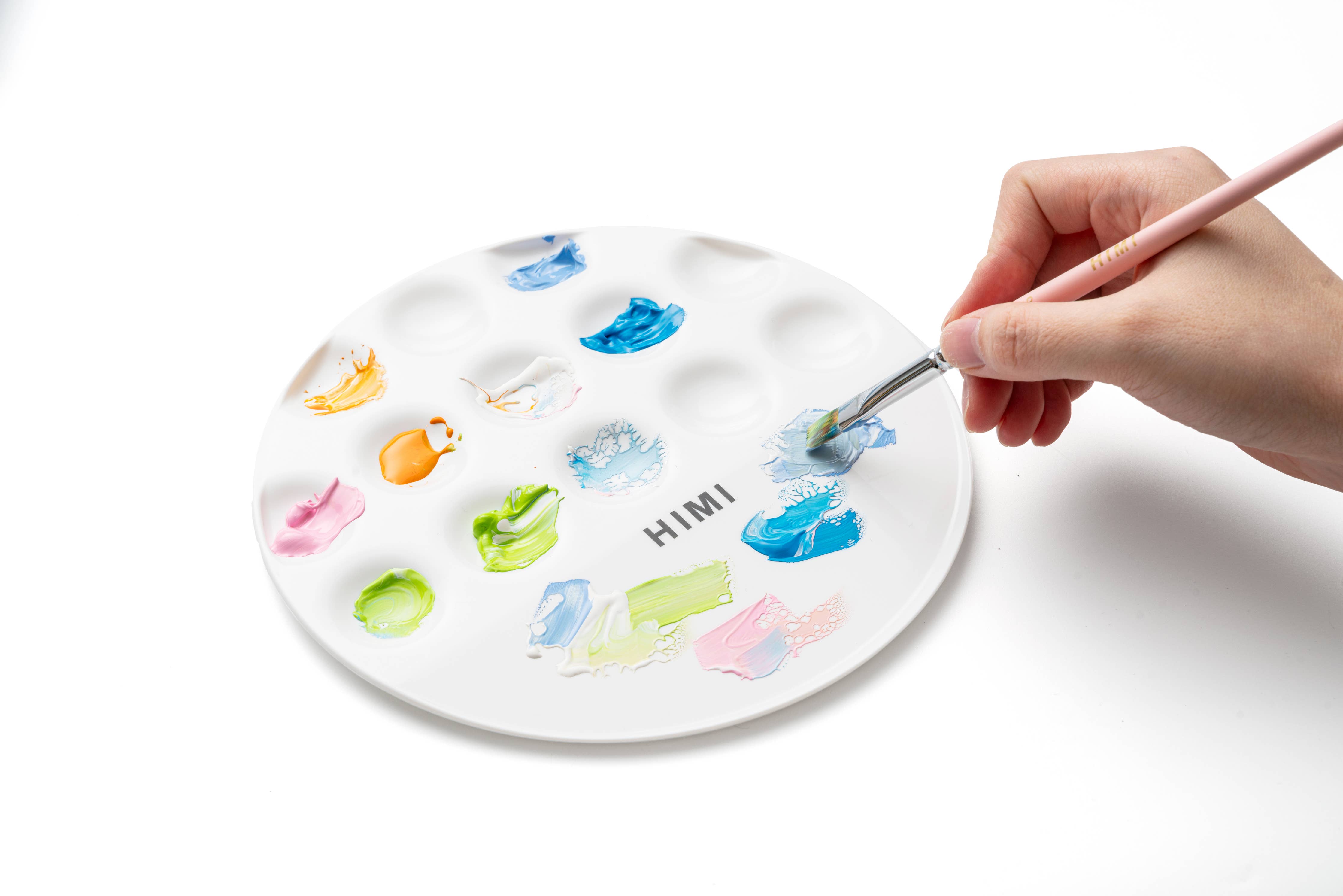 Round Paint Palette