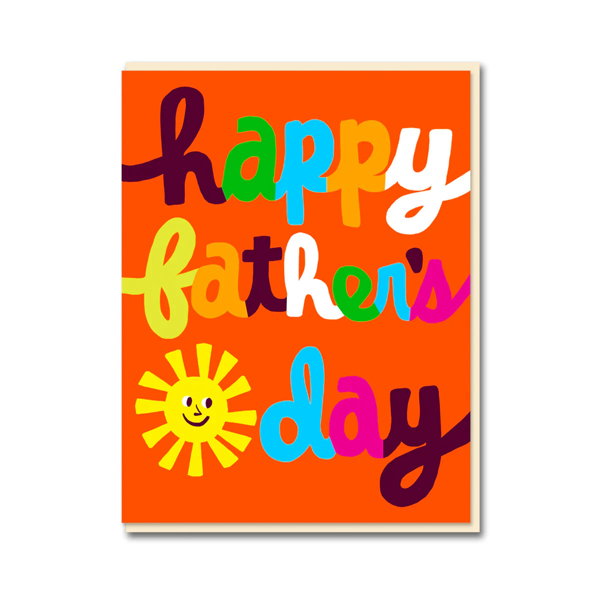 Sun Happy Father's Day Card