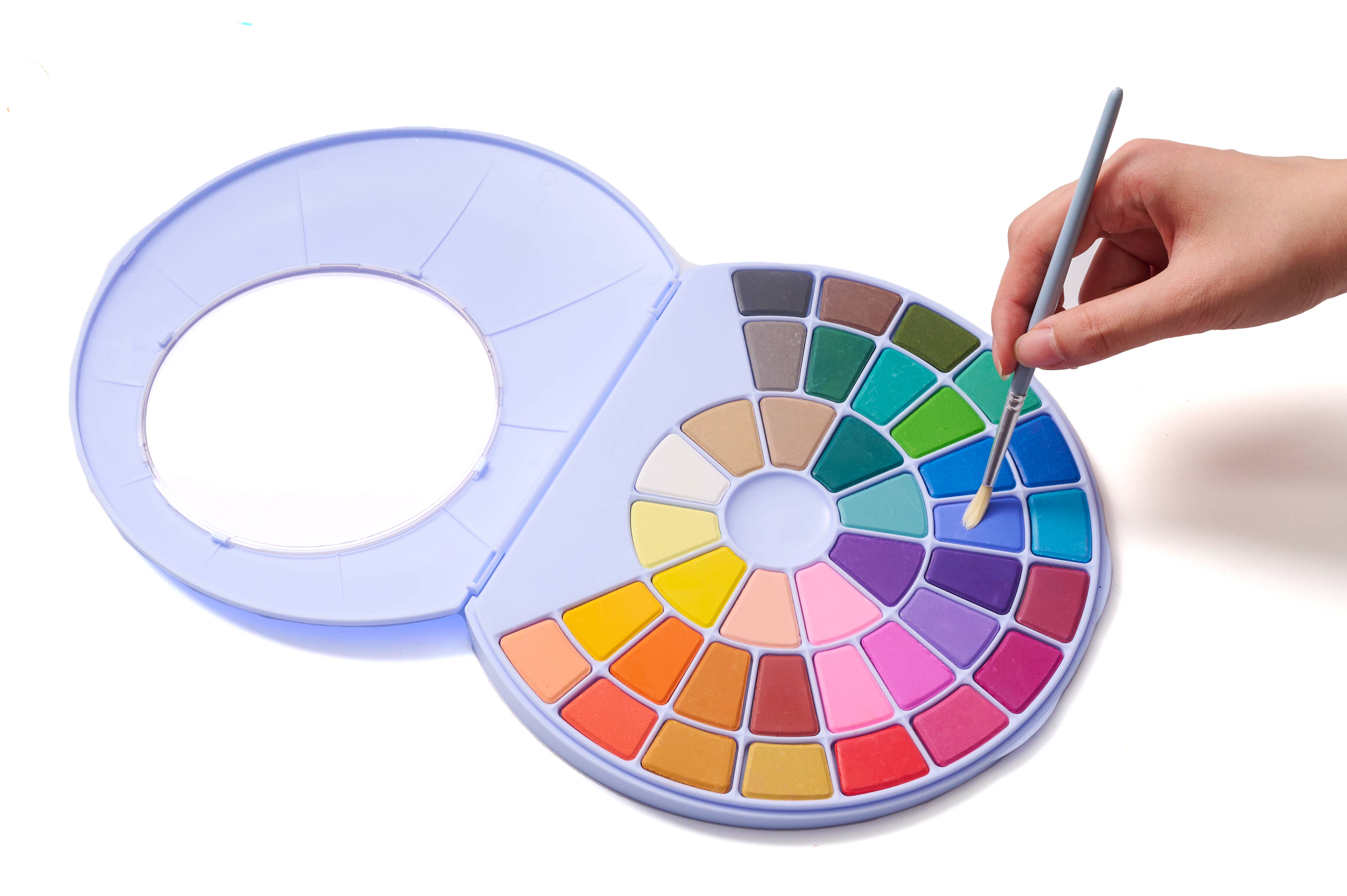 Solid Watercolour Paint Set (38 Colours)