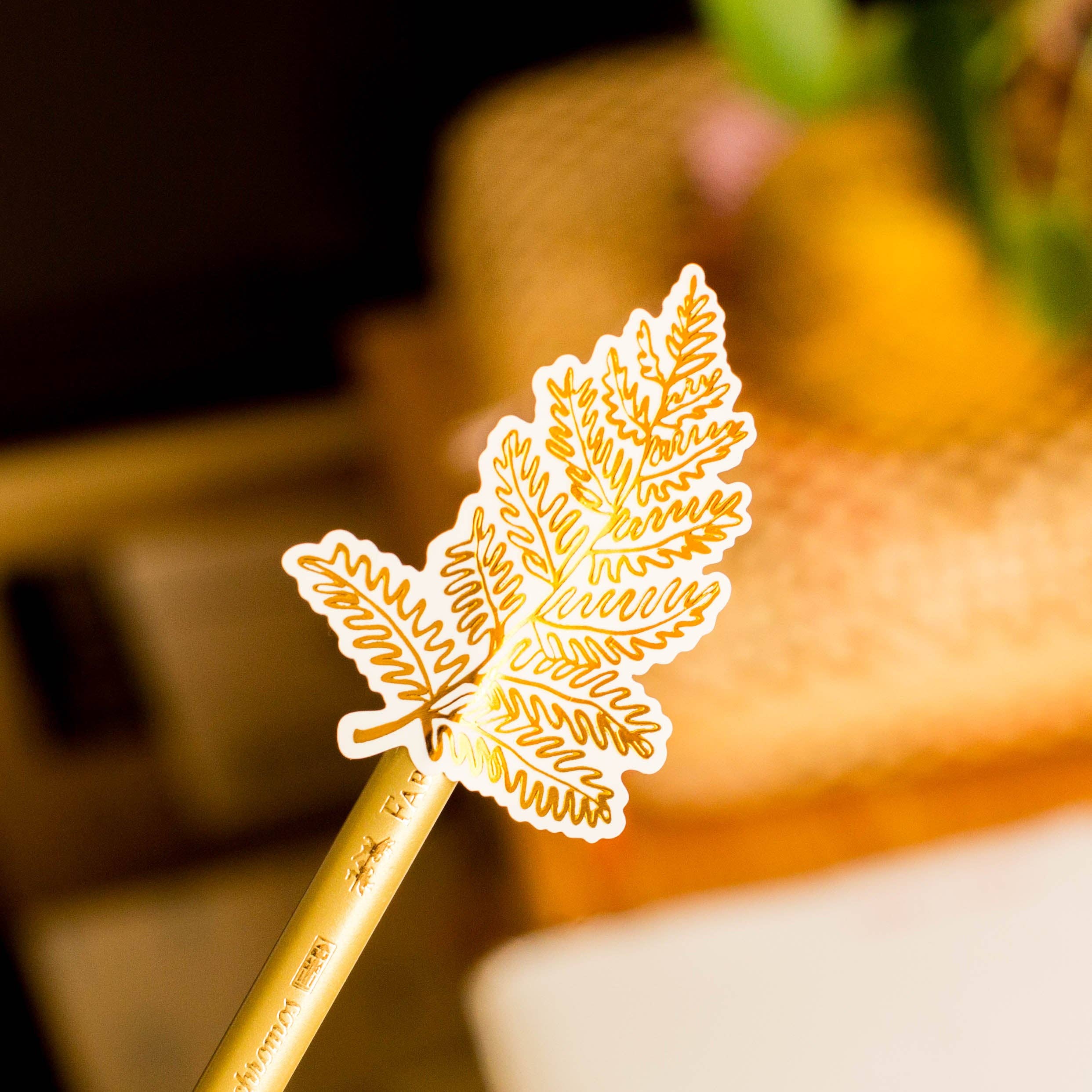 Golden Forest Foil Sticker Sheet