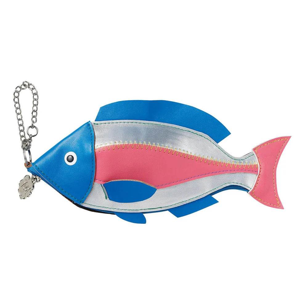 Blue Fish Pouch