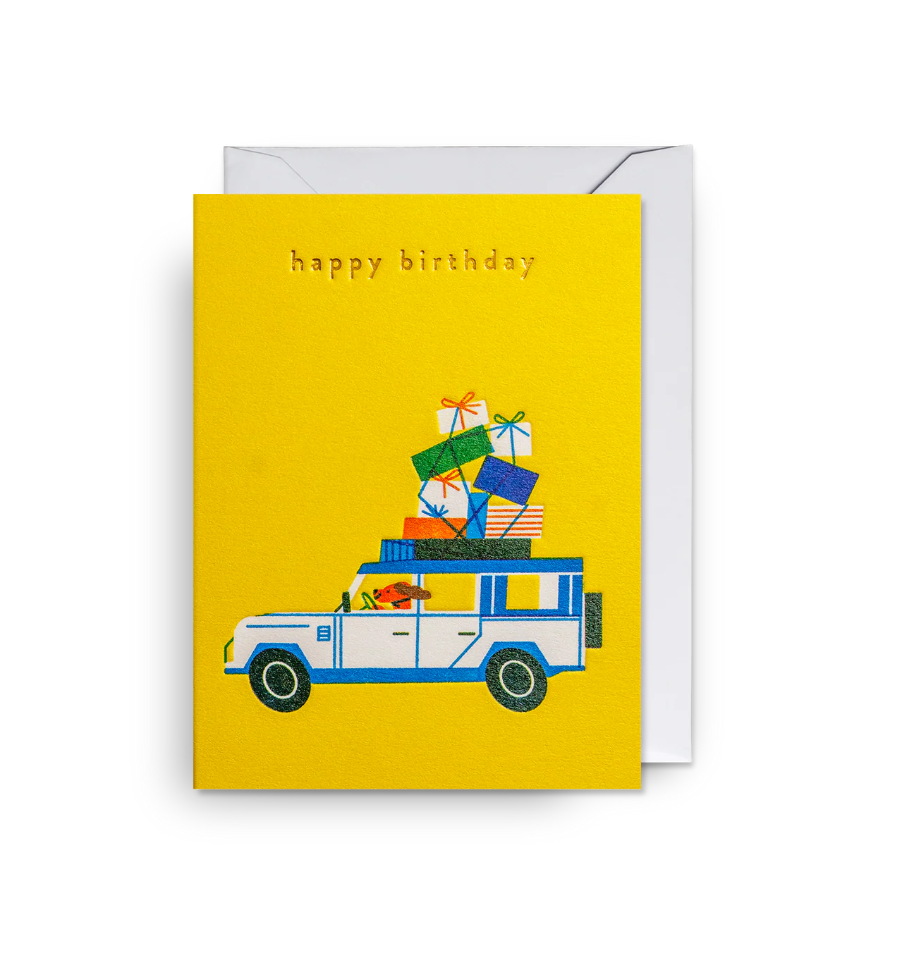 Dog Car Gifts Mini Card