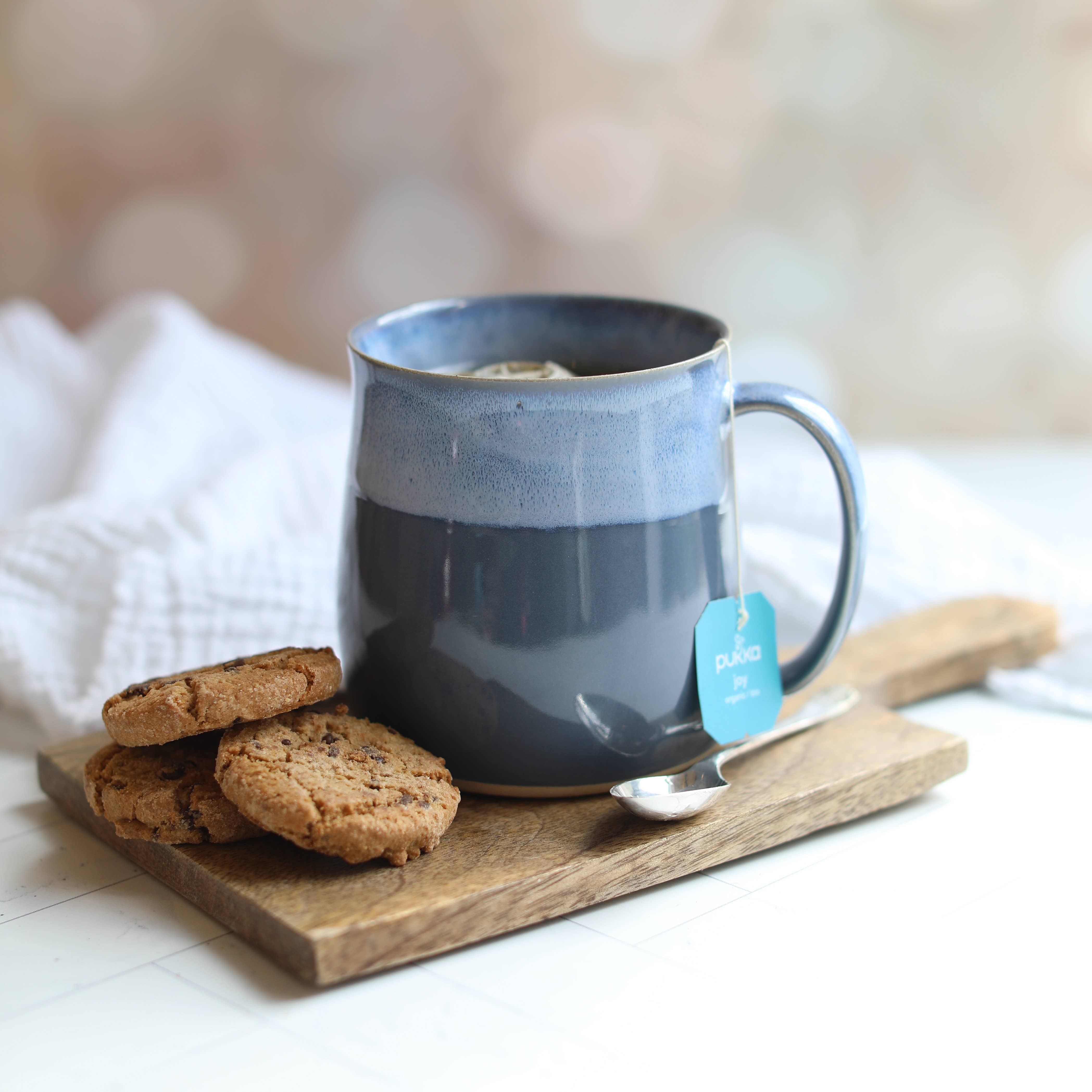 Midnight Blue Handmade Coffee Mug