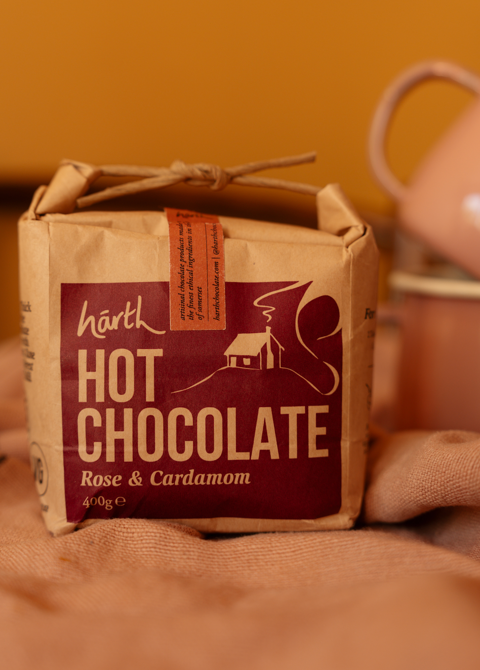 Rose & Cardamom Hot Chocolate