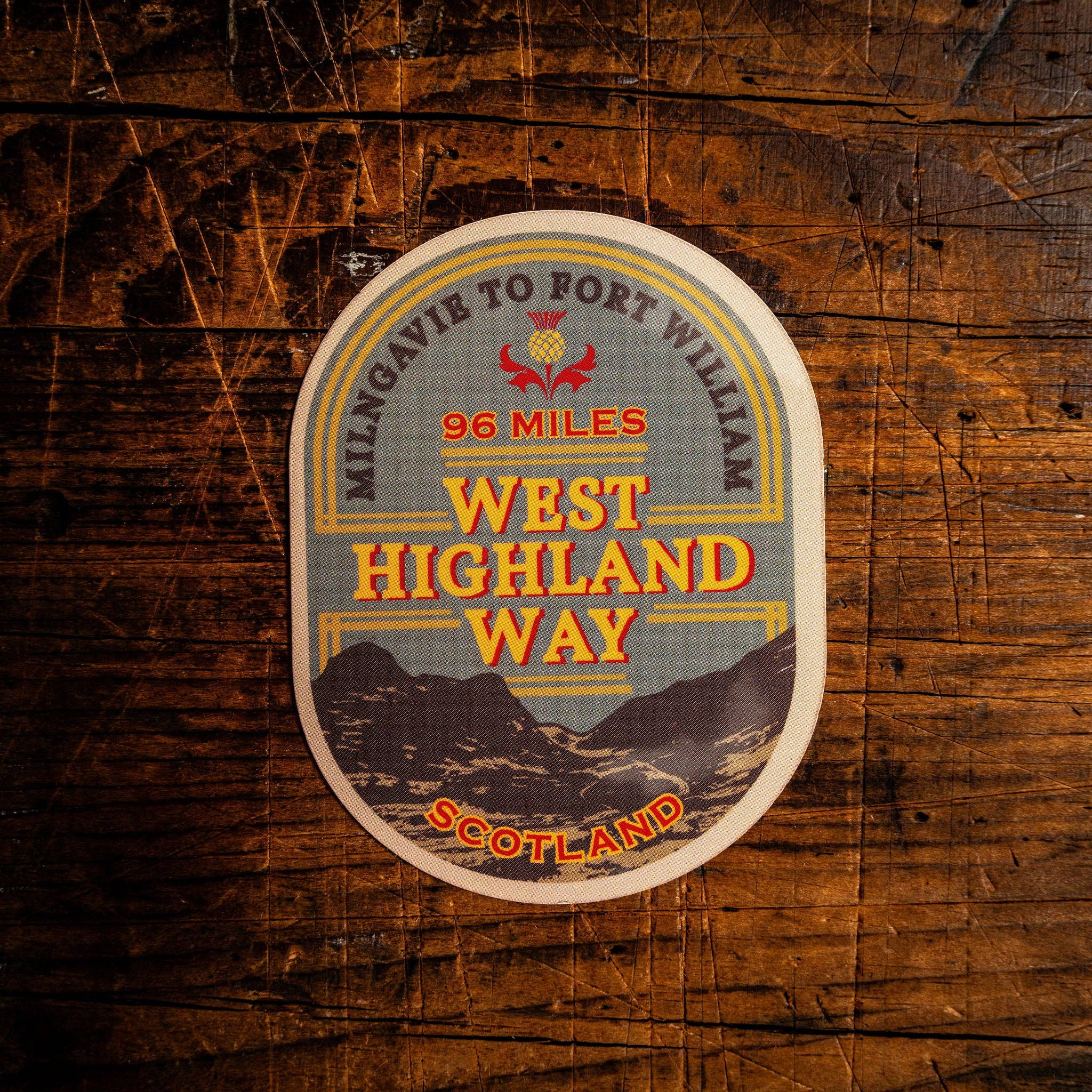 West Highland Way Sticker