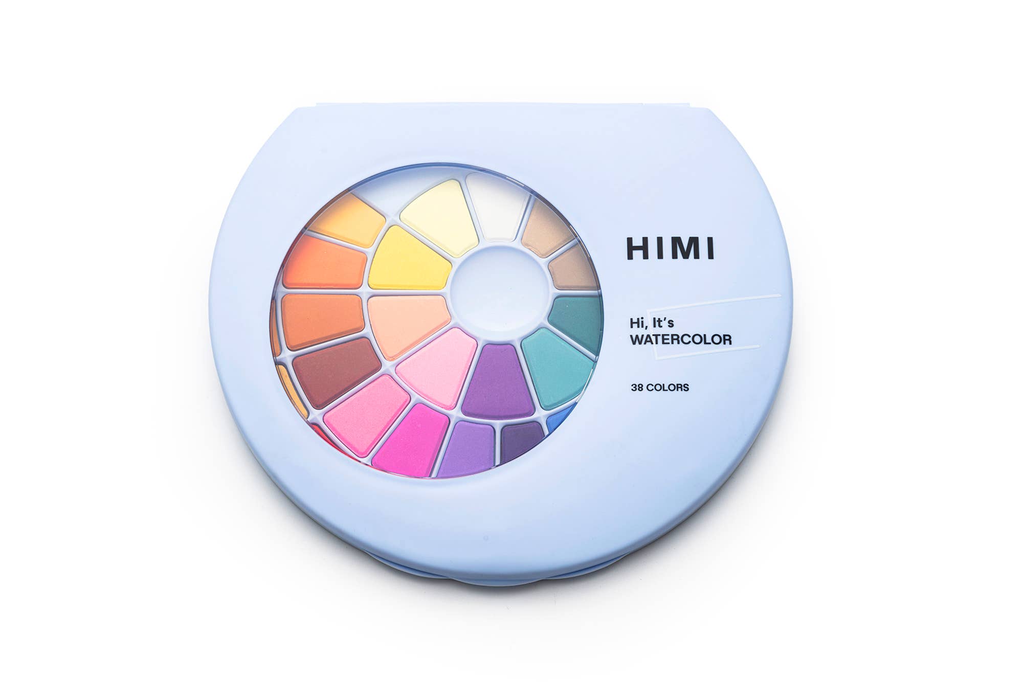 Solid Watercolour Paint Set (38 Colours)