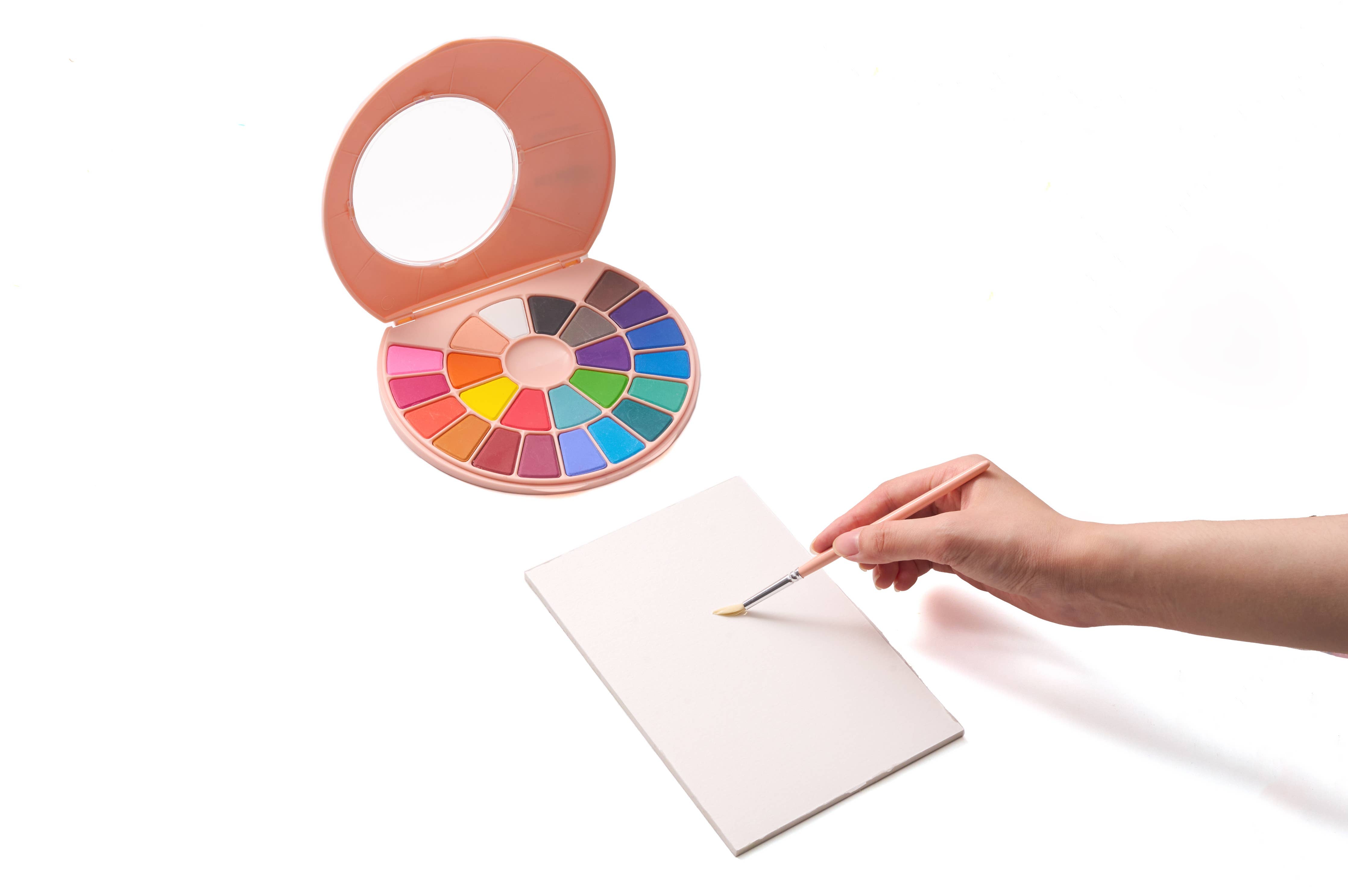 Solid Watercolour Paint Set (24 Colours)
