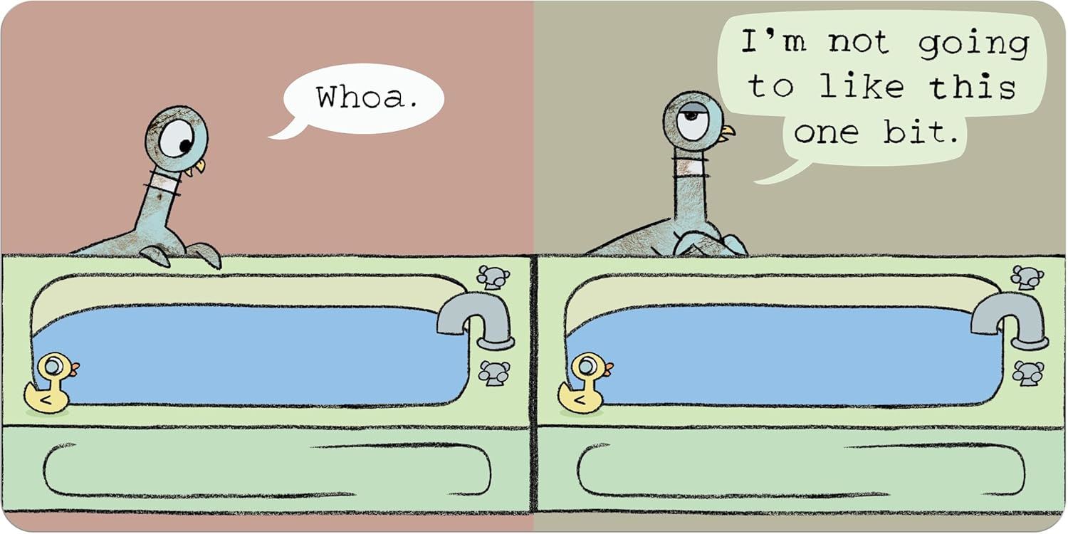Pigeon Needs a Bath