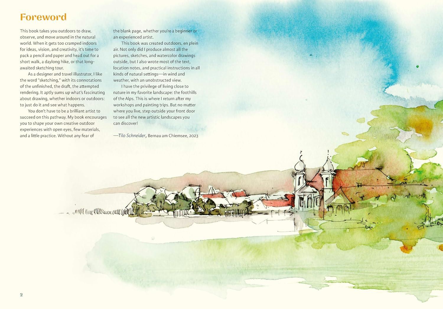 Sketching Outside (Making Art On The Go)