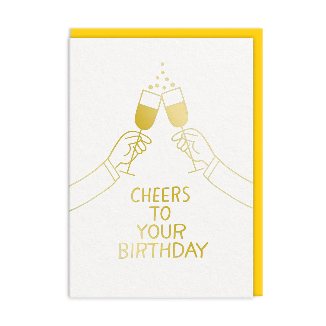 Cheers To Your Birthday Card