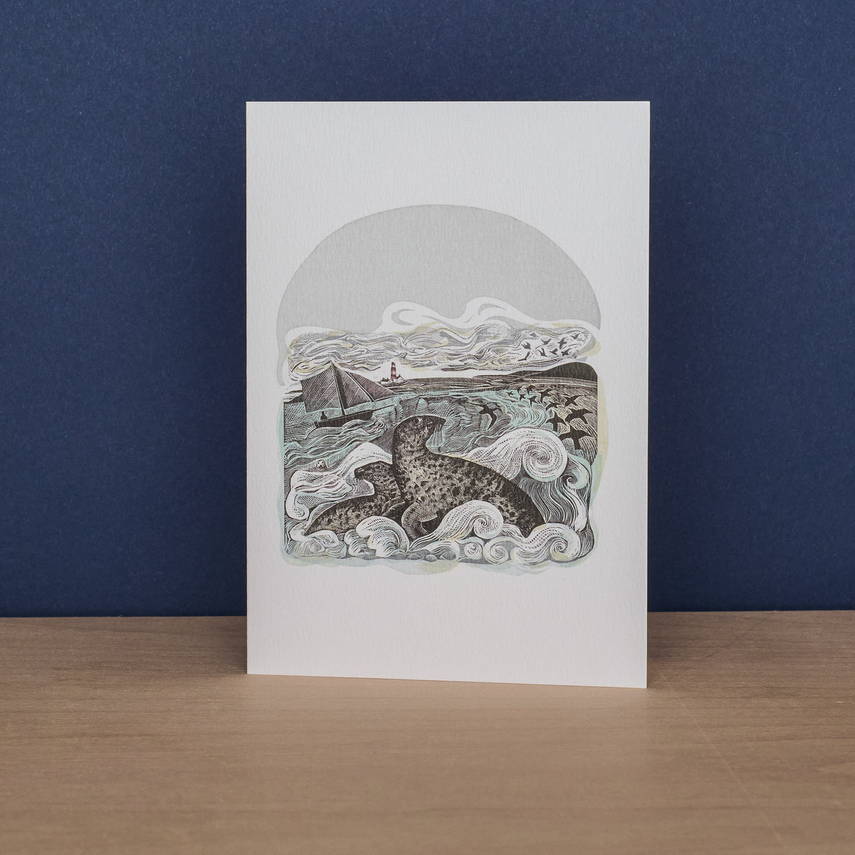 Pack Of 10 Sea Notecards & Envelopes
