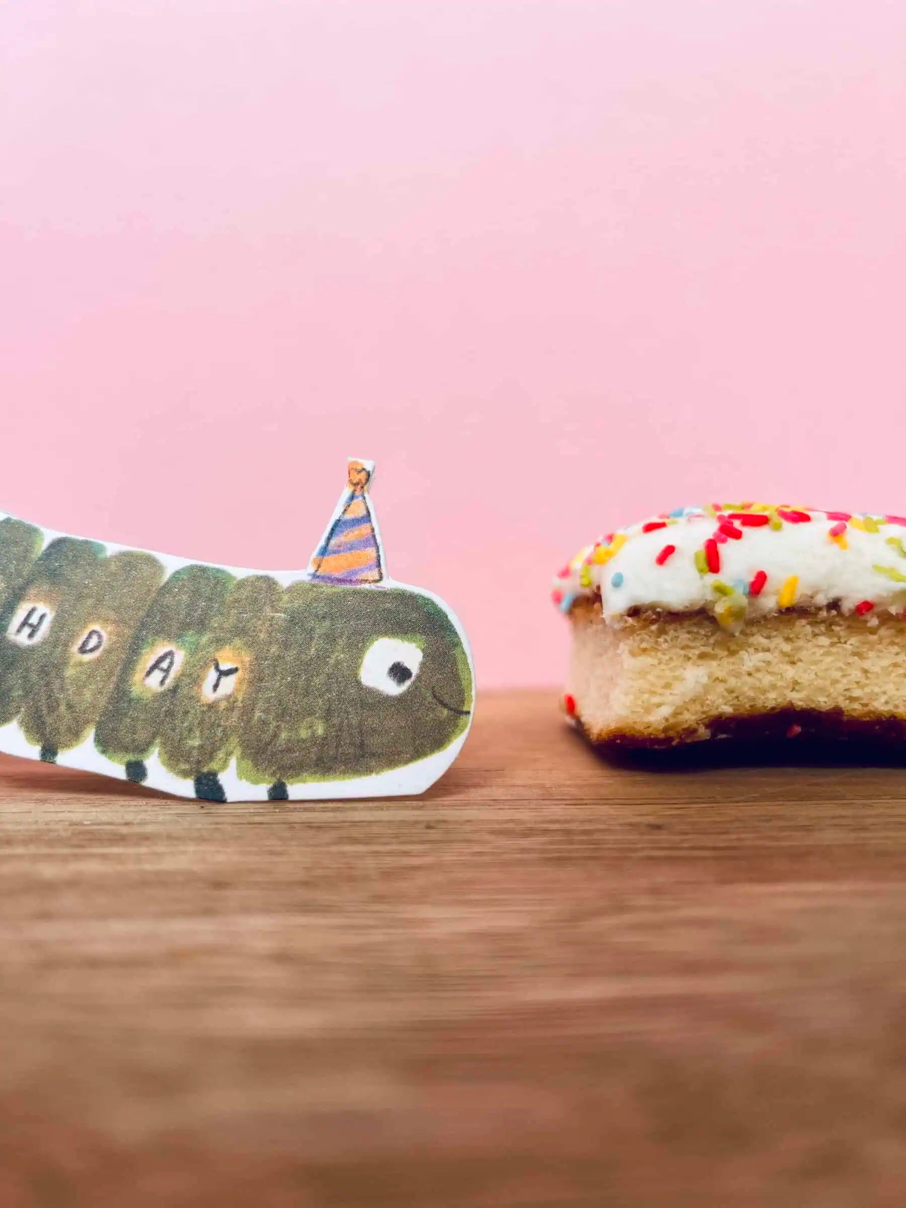 Caterpillar Birthday Card