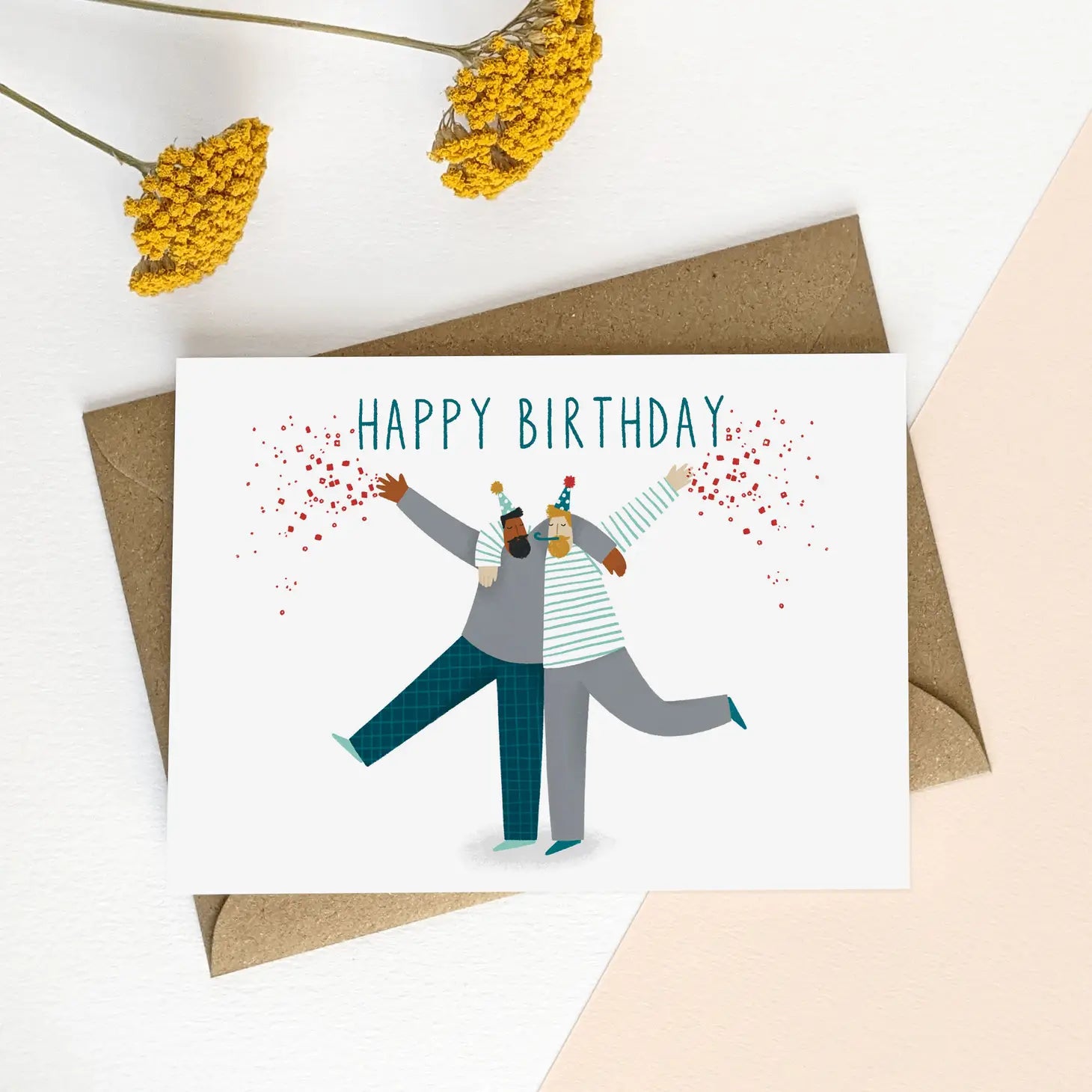 Boy Friends Birthday Card