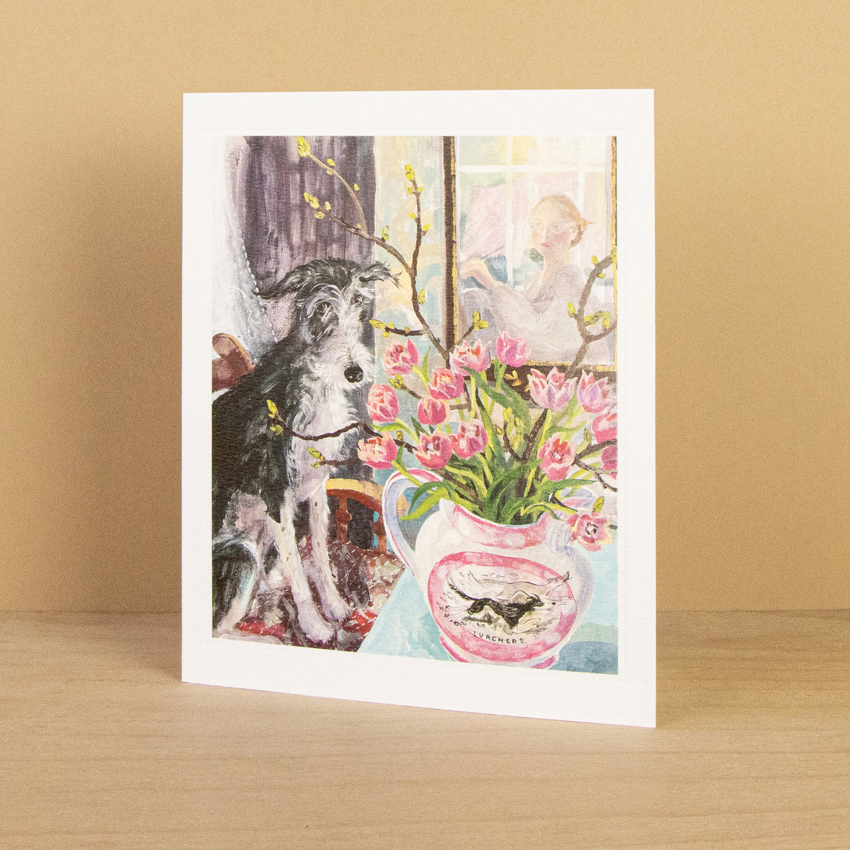Hilda & Tulips Blank Card