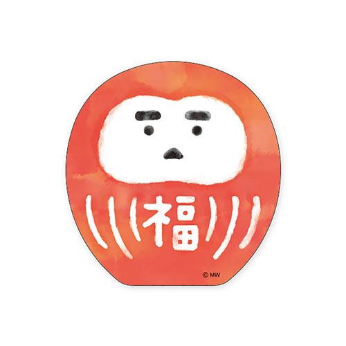 Daruma Sticker