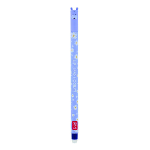 Hippo Erasable Gel Pen - Blue Ink