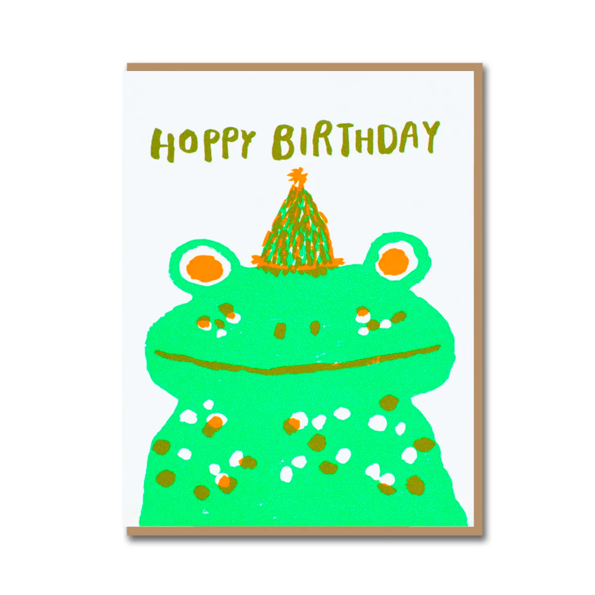 Hoppy Birthday Card