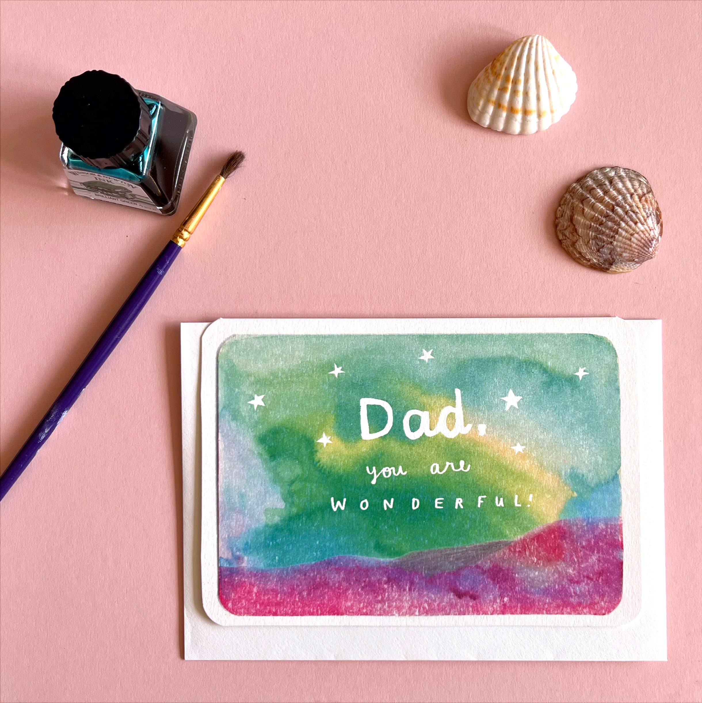 Wonderful Dad Sky Father's Day Card