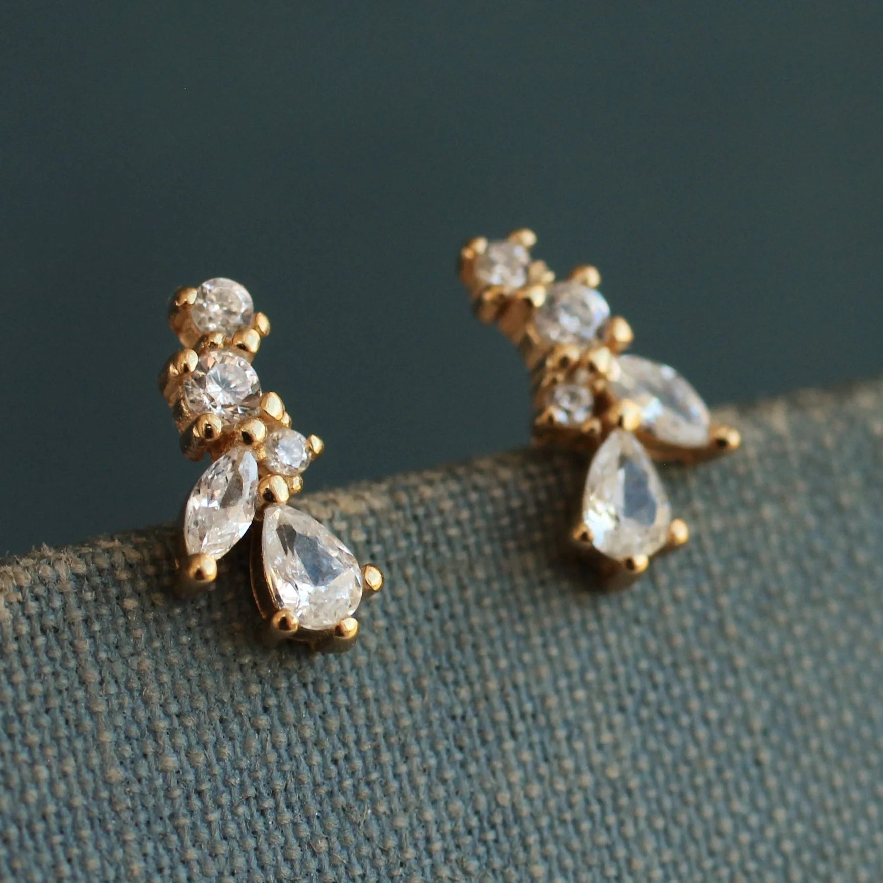 Fairy Wing Stud Earrings