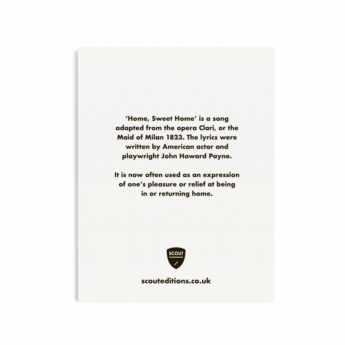 Home Mini Card