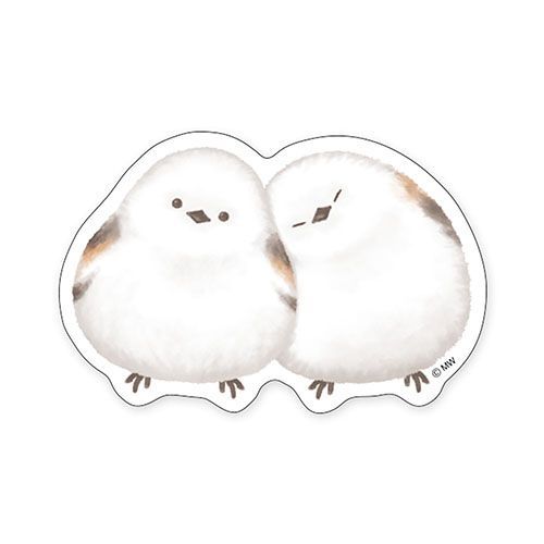 Long-Tailed Tit Sticker