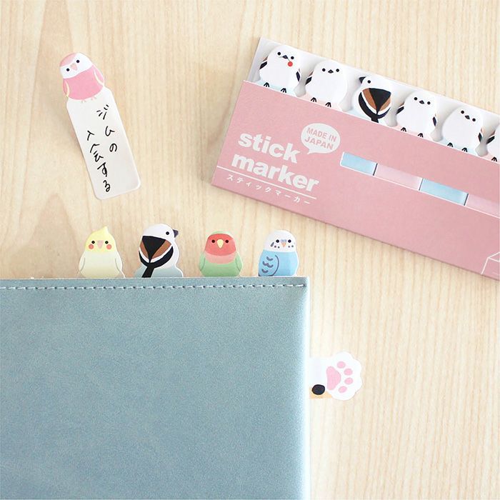 Long-Tailed Tit Page Markers