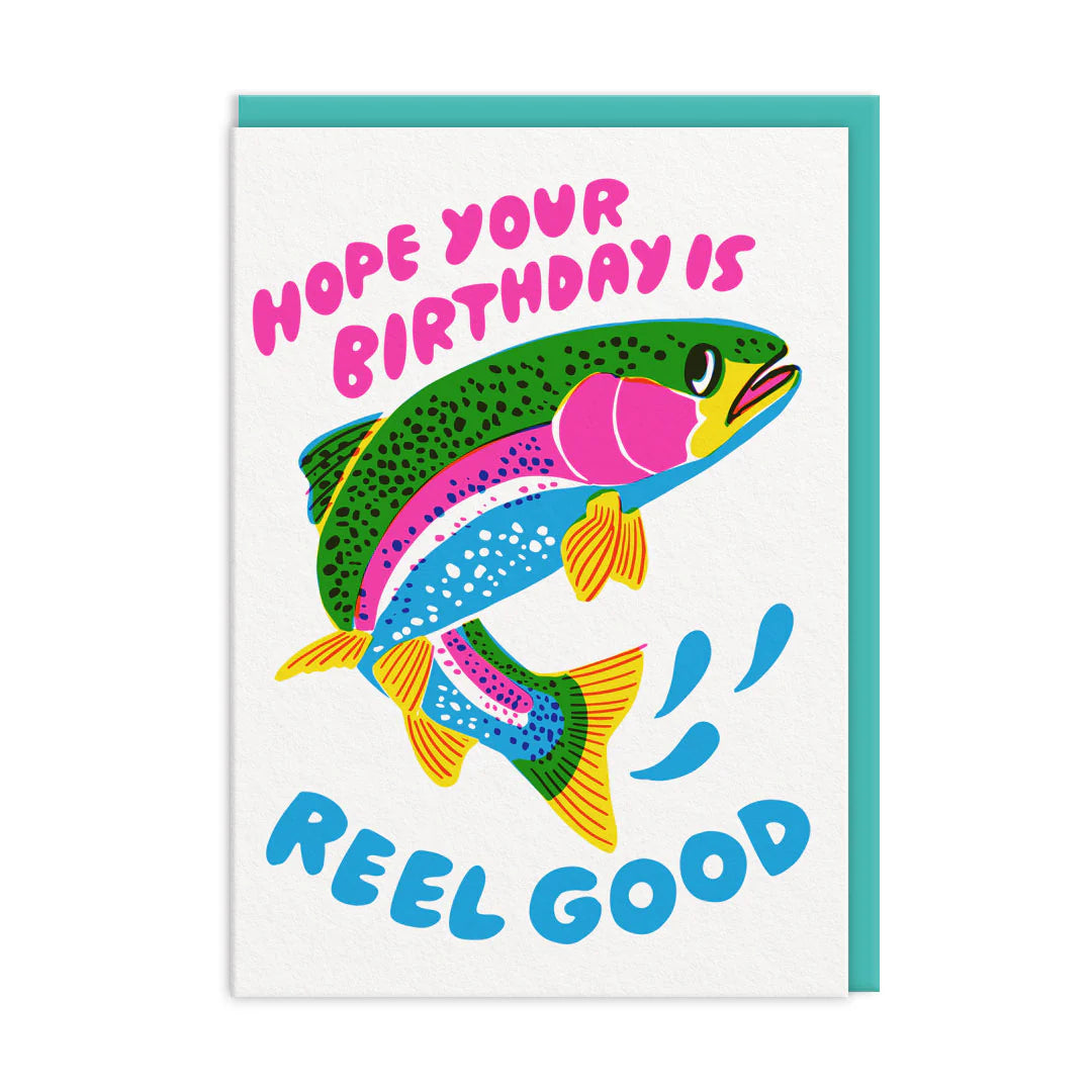 Reel Good Birthday Card