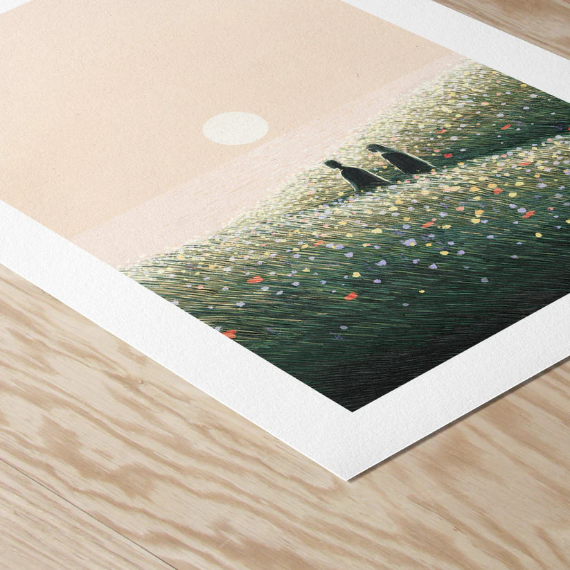 A4 Machair Print
