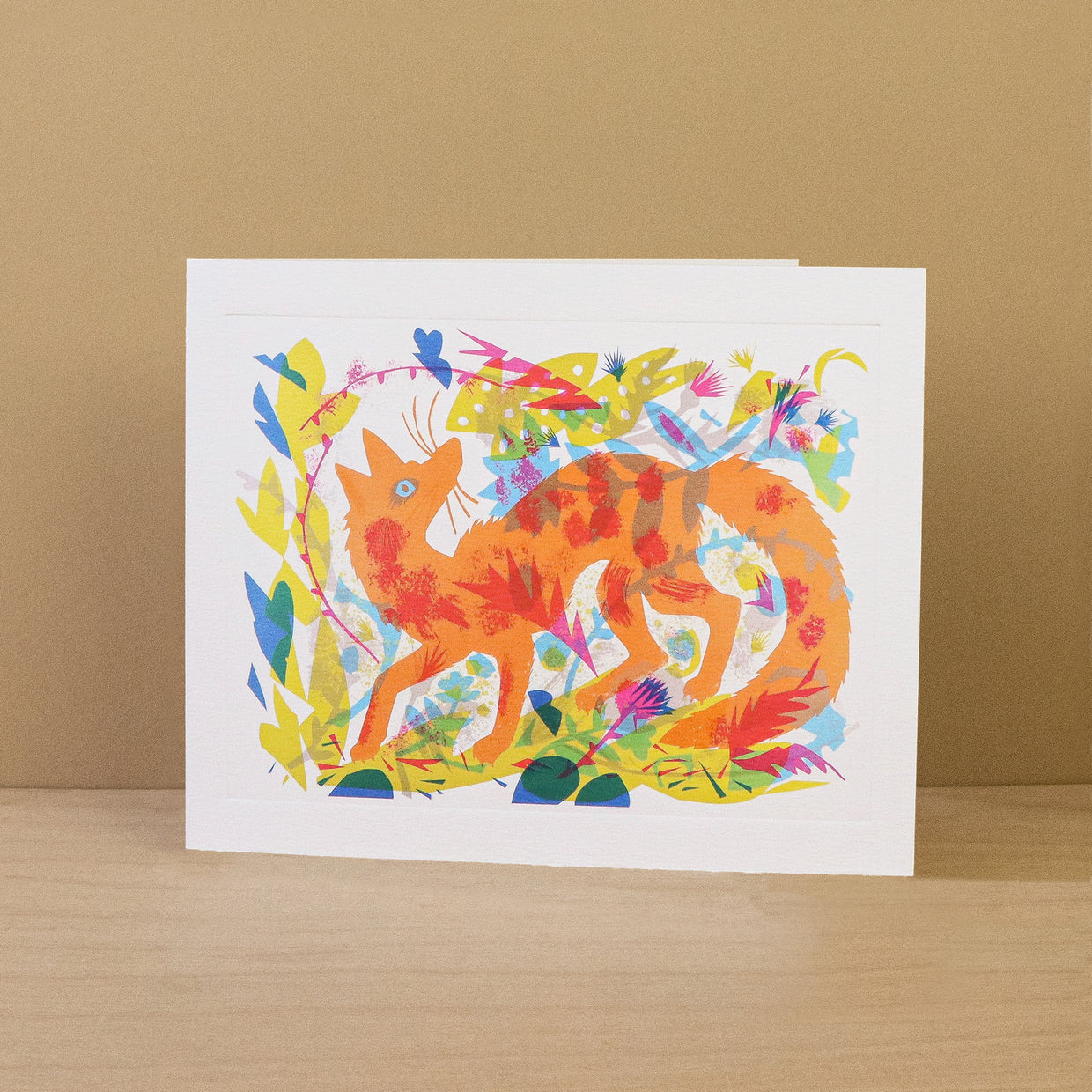 Fox Blank Card