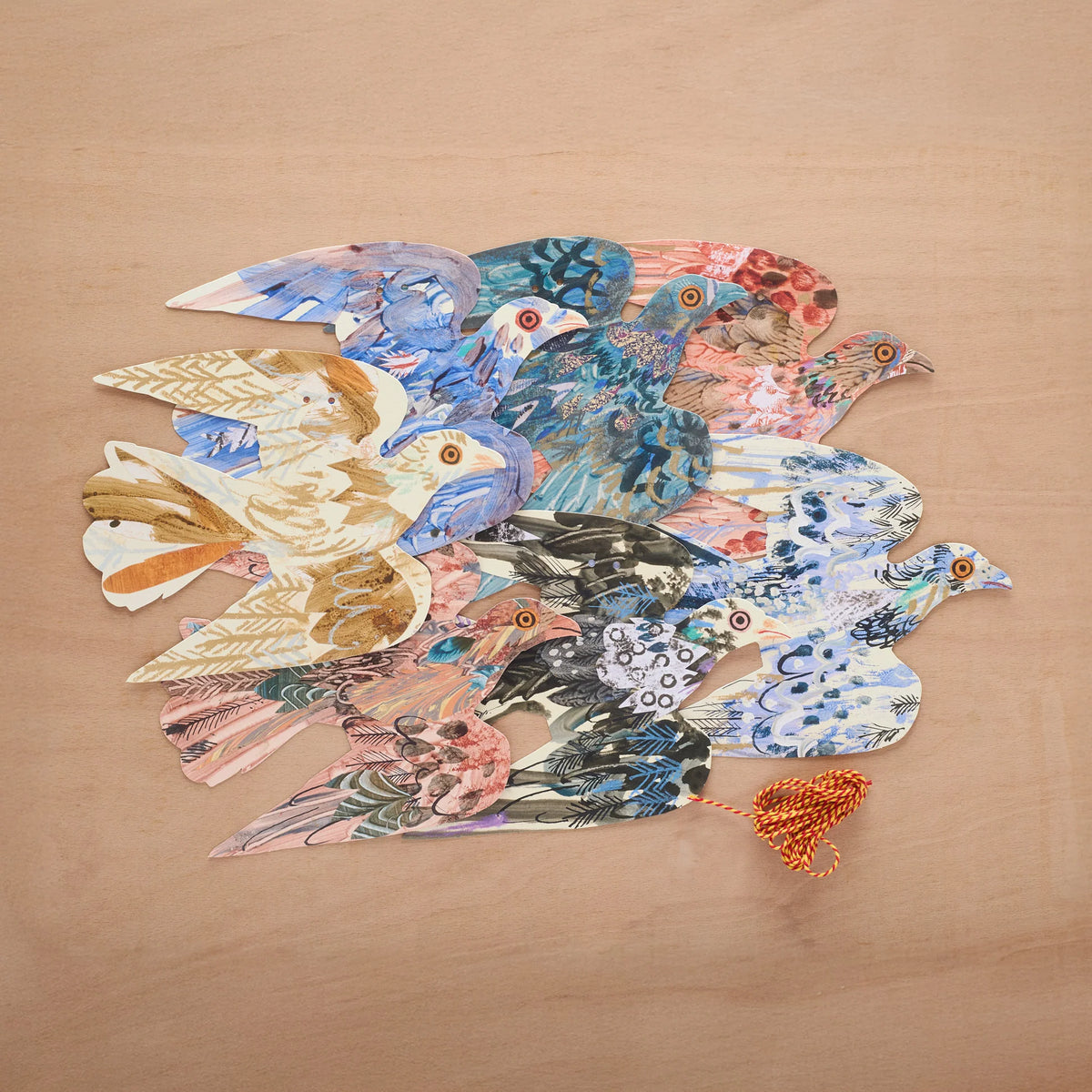Pigeon Garland by Mark Hearld