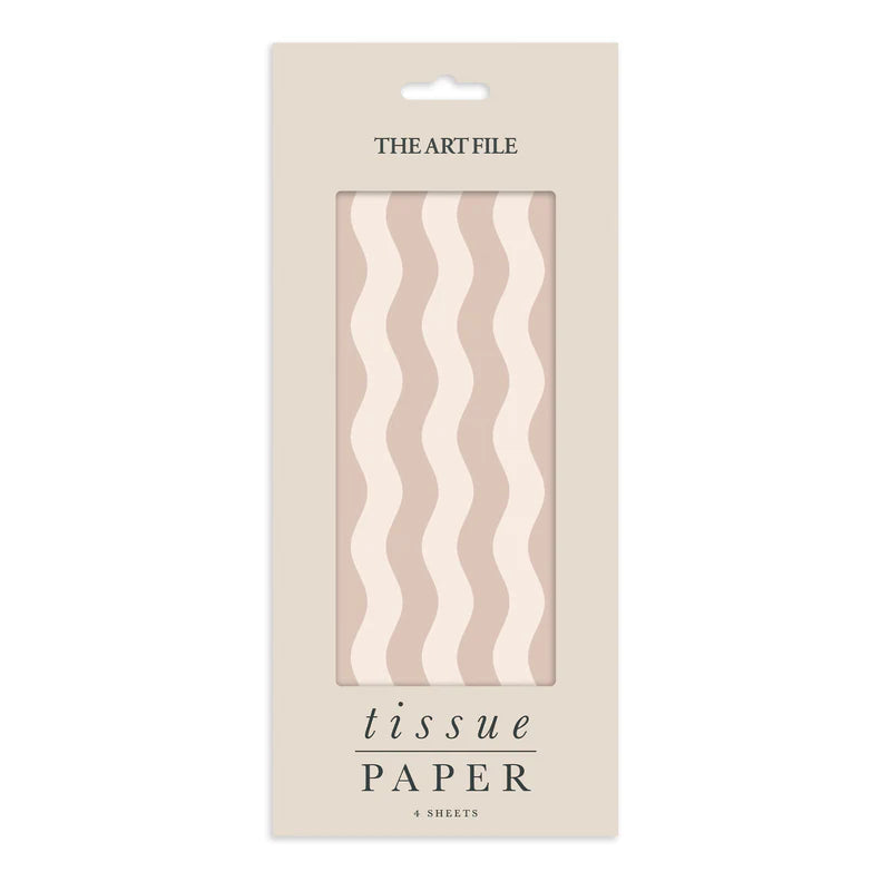Mushroom Waves Tissue Paper