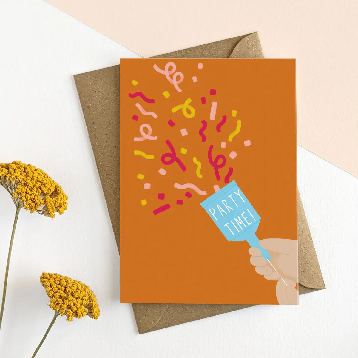 Party Time Birthday Card