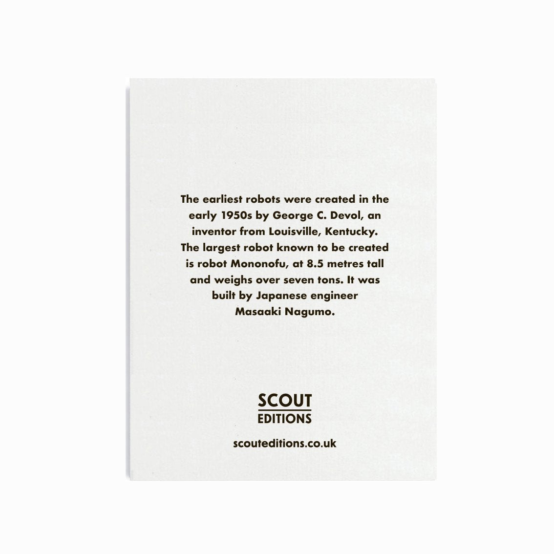 Robot Mini Card