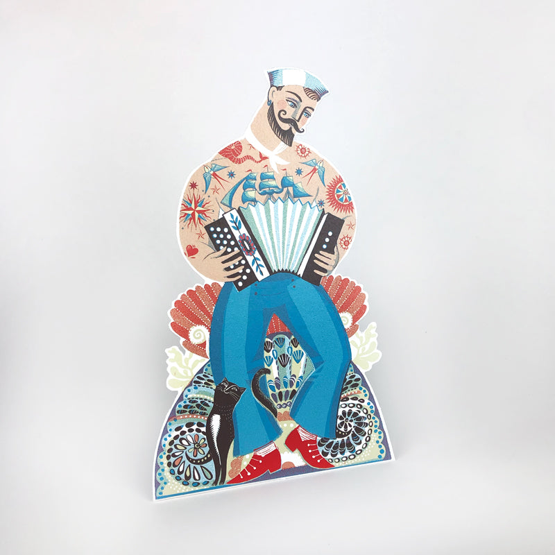 Sarah Young - Bert Sailor Fold Out Card