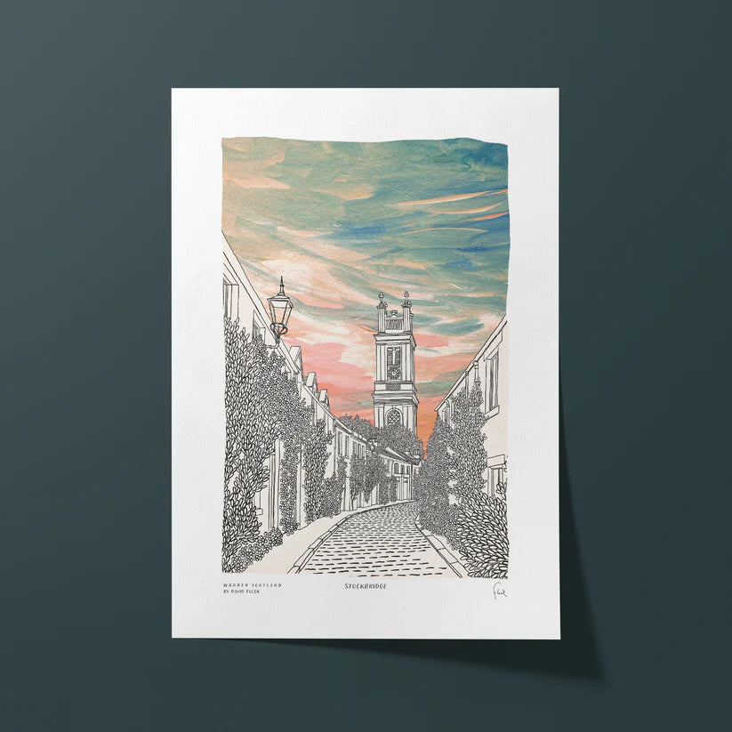 A5 Stockbridge Art Print