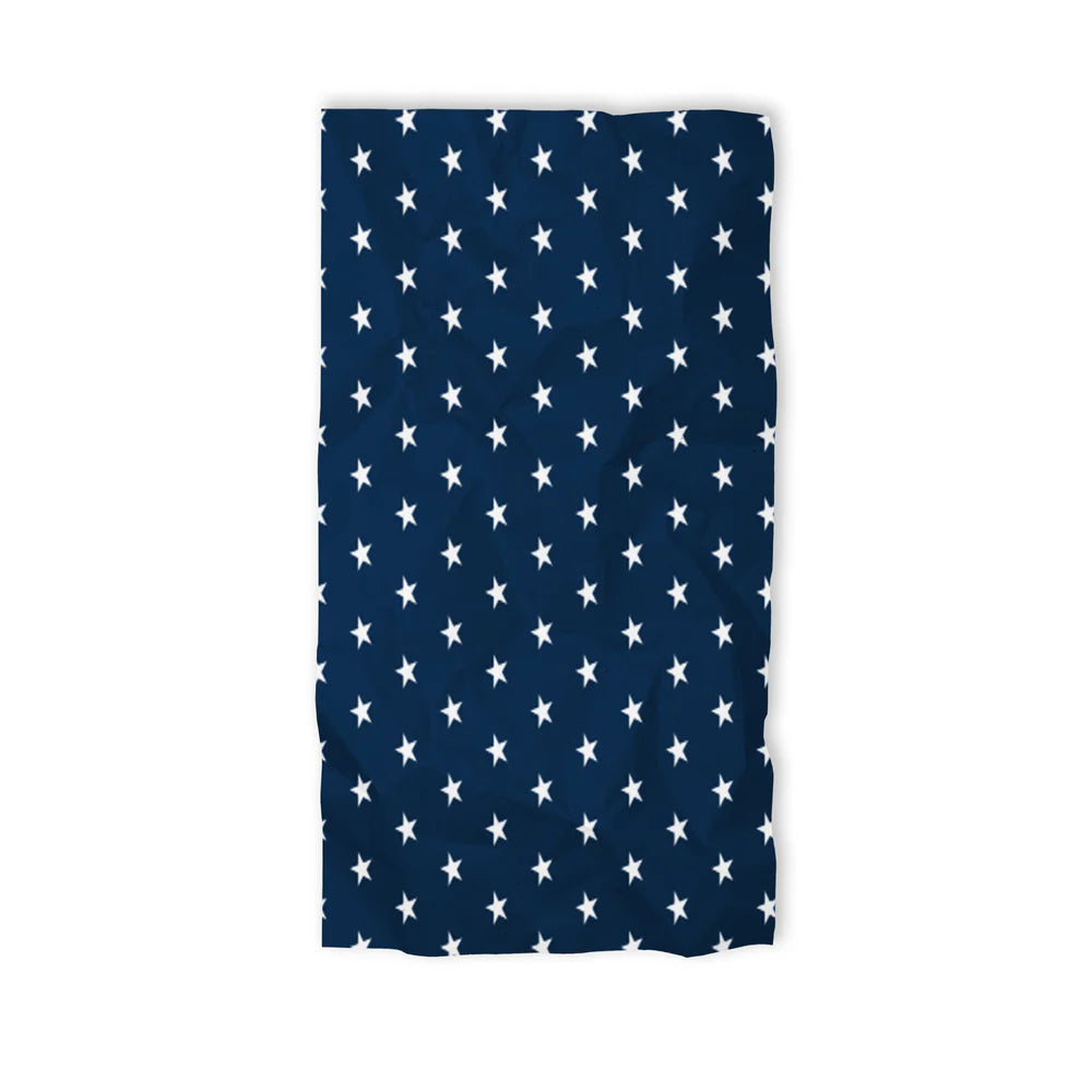 Blue Stars Tissue Paper