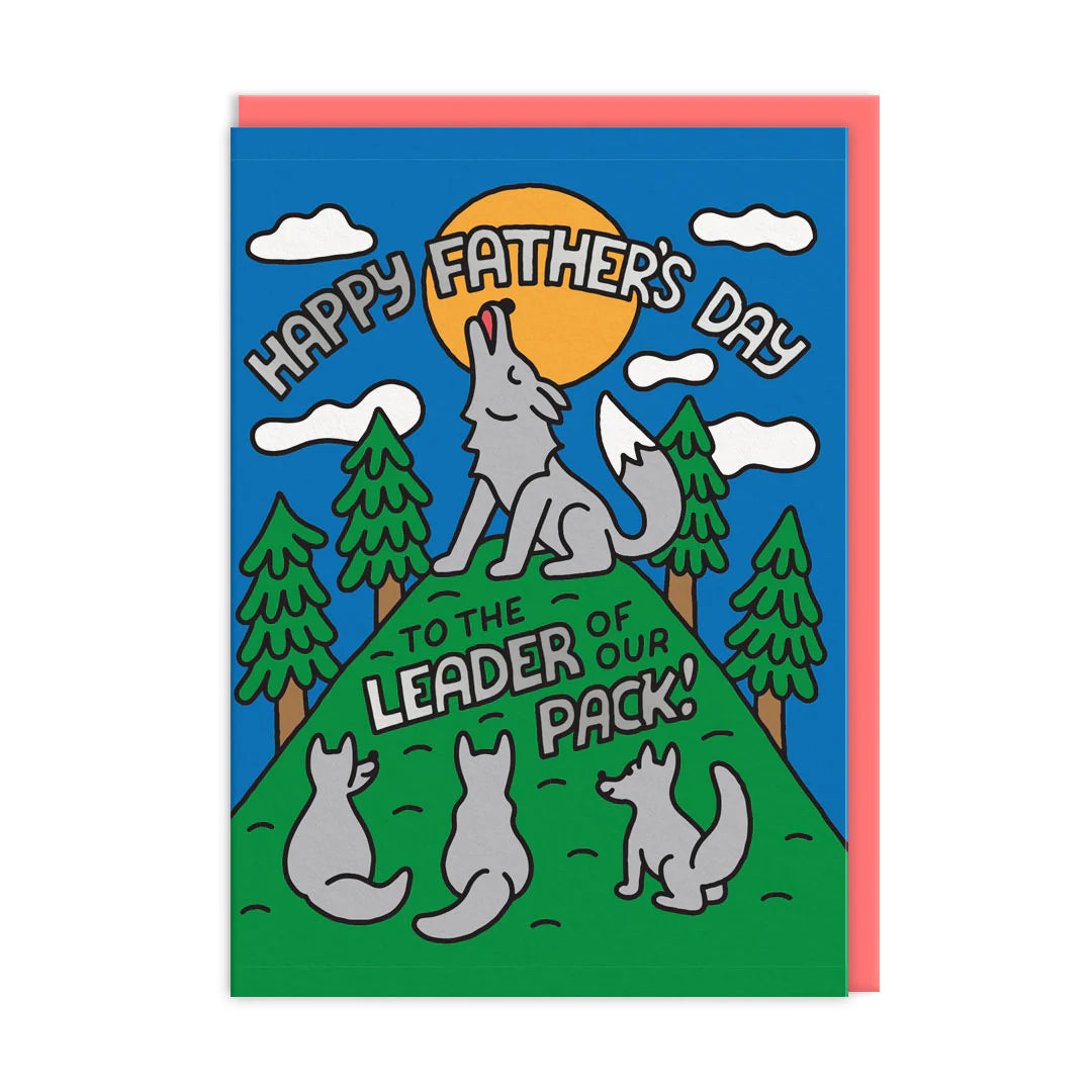 Leader Of The Pack Father's Day Card