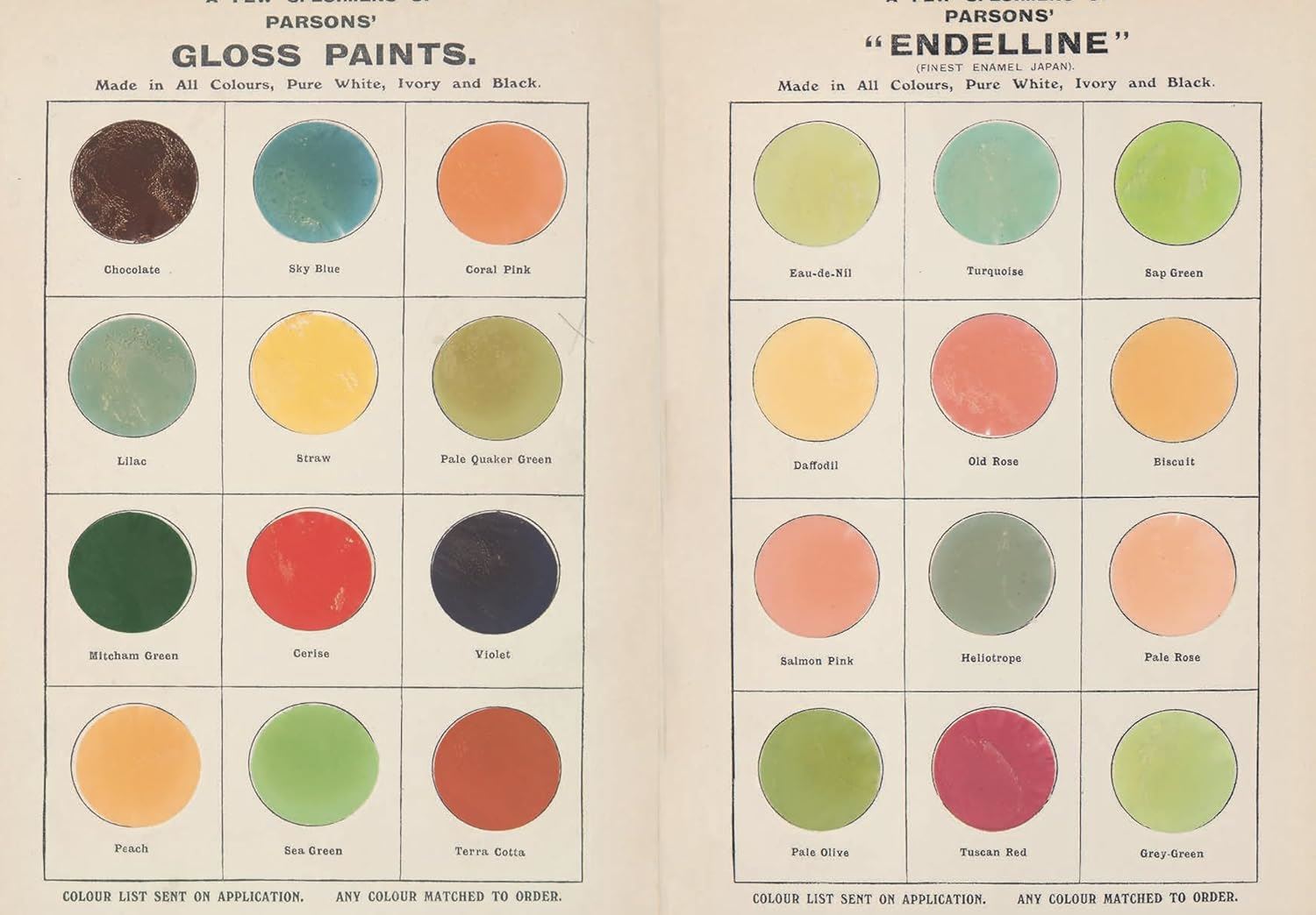 Vintage Colour Palette: Sticker Book