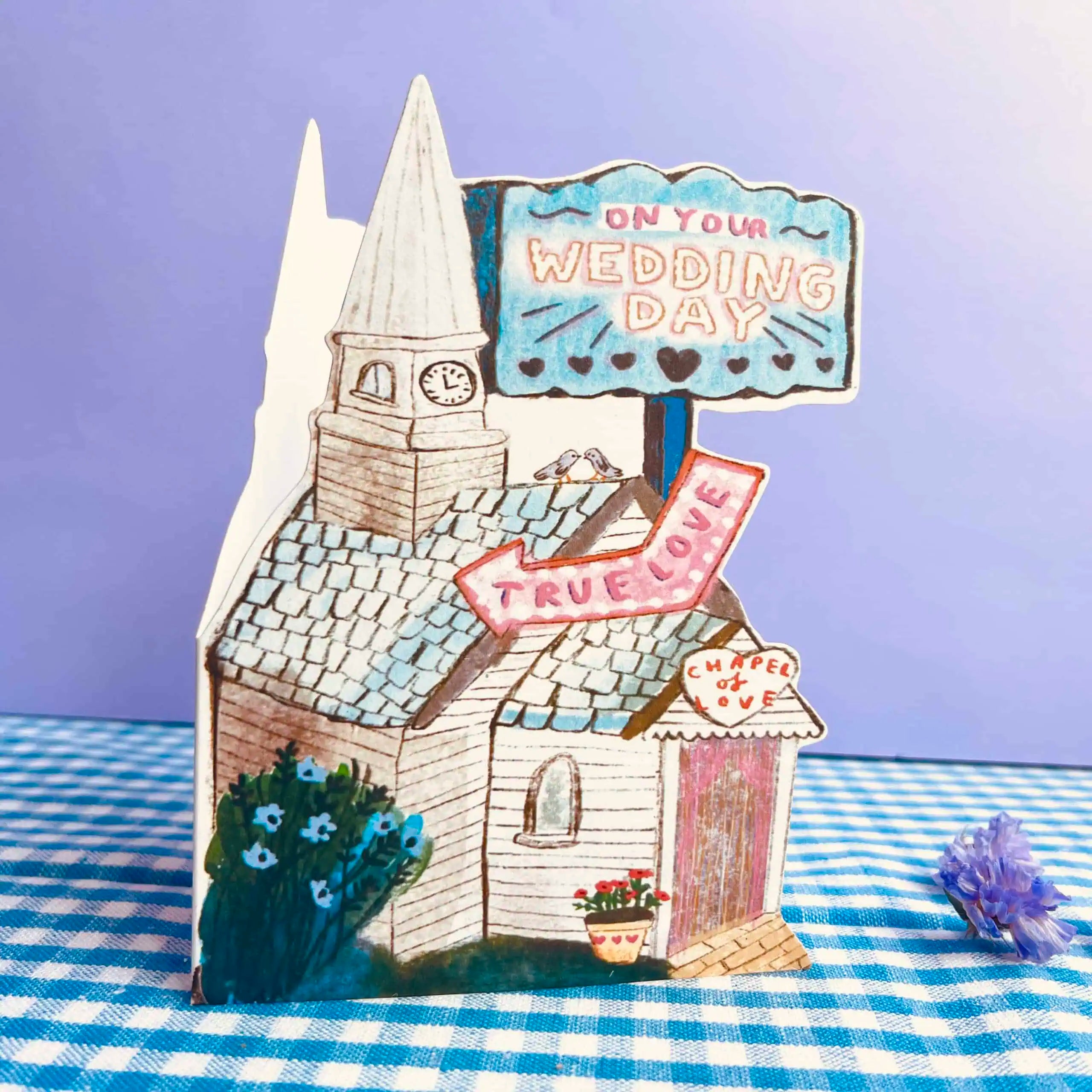Wedding Chapel Card