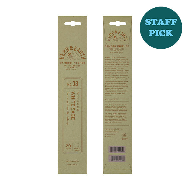 White Sage Bamboo Incense