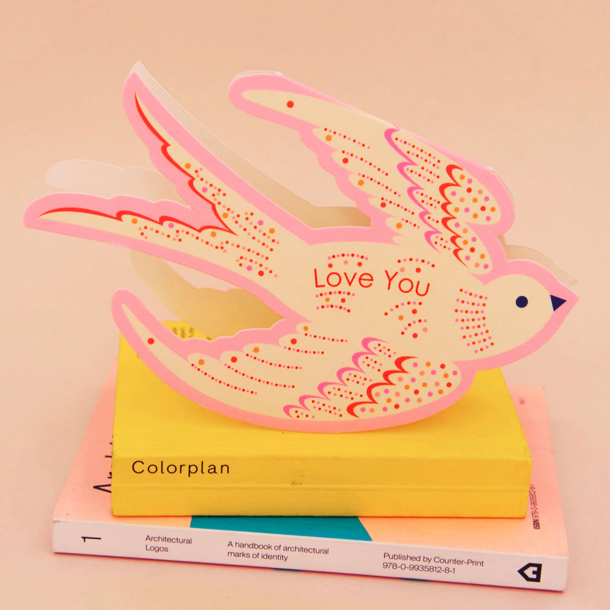 Love You Die Cut Card
